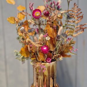 Keramikvase "Herbstfüllung"